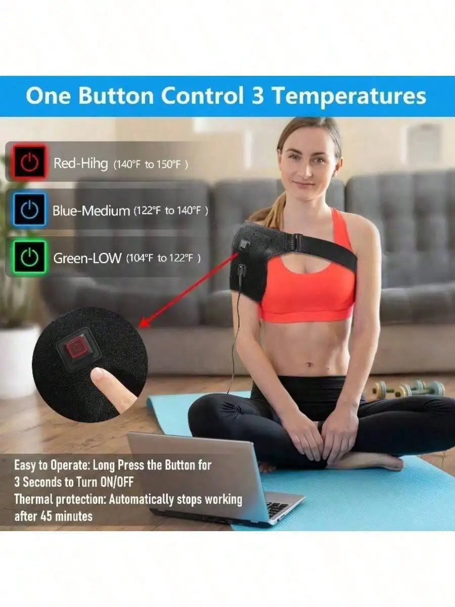 2026 USBElectric Heating Shoulder Massage Relaxation