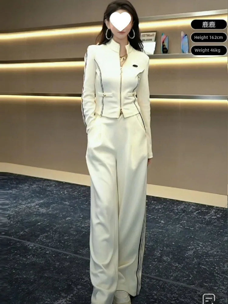 Women's Casual Sportswear Set Slimming High