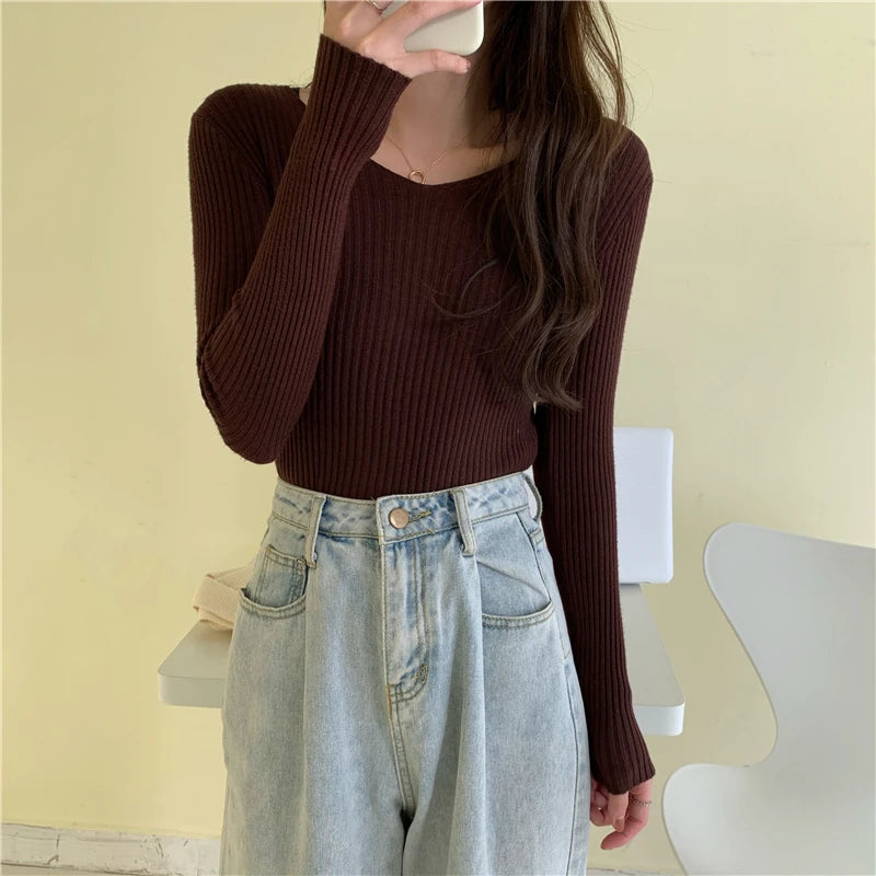 Découvrez notre pull-over tricoté casual