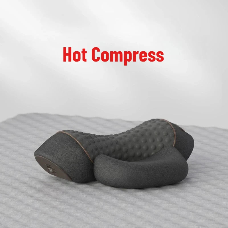 Electric Massager Cervical Pillow Hot Compress Vibration Massage