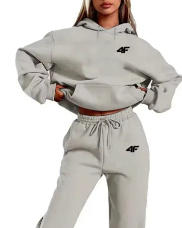 Women Long Sleeve Street Style Casual Outfit Polyester Fabric Trendy Streetwear