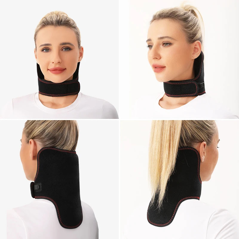 Heating Neck Pad Neck Vibration Massager 3 Temperature