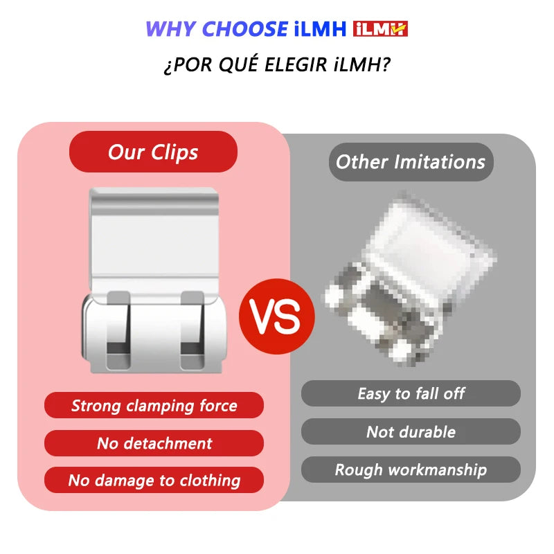 4~10PCS Invisible Leg Shortening Clip, Non-Slip Pants Edge Clip,