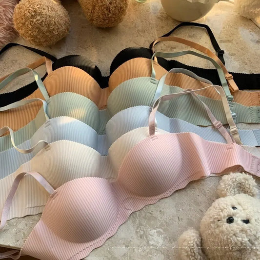 Women Push-Up Bra Seamless Underwear Cute