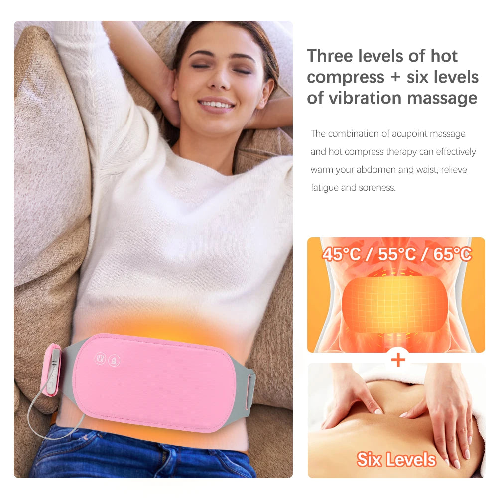 Eelctric Period Cramp Massager Vibrator Heating