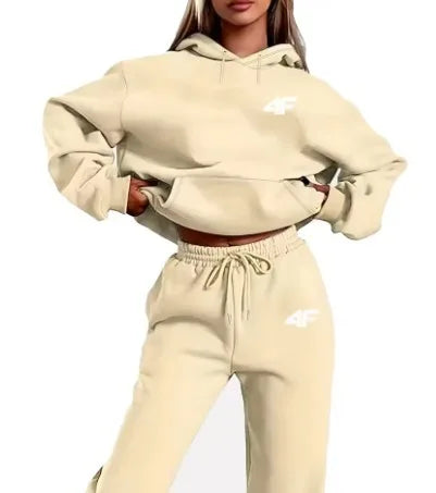 Women Long Sleeve Street Style Casual Outfit Polyester Fabric Trendy Streetwear